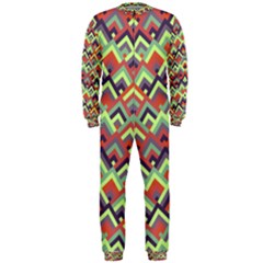 Trendy Chic Modern Chevron Pattern Onepiece Jumpsuit (men) 