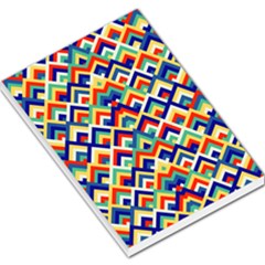 Trendy Chic Modern Chevron Pattern Large Memo Pads