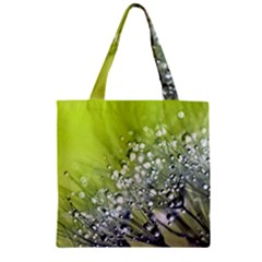 Dandelion 2015 0714 Zipper Grocery Tote Bags by JAMFoto