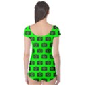 Modern Chic Vector Camera Illustration Pattern Short Sleeve Leotard View2