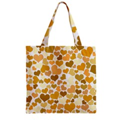 Heart 2014 0904 Zipper Grocery Tote Bags