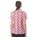 Candy Illustration Pattern  Women s Cotton Tees View2