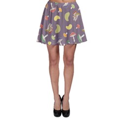 Mushrooms Skater Skirts by Famous