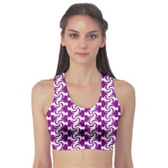 Candy Illustration Pattern Sports Bra by GardenOfOphir