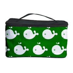 Cute Whale Illustration Pattern Cosmetic Storage Cases by GardenOfOphir