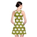 Cute Whale Illustration Pattern Reversible Skater Dresses View2