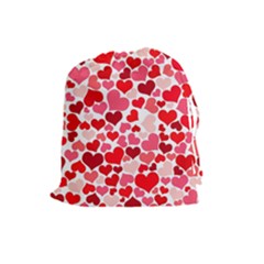 Heart 2014 0937 Drawstring Pouches (large)  by JAMFoto
