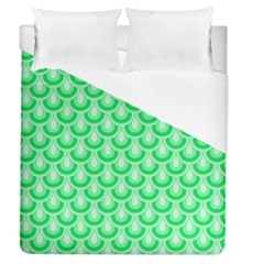 Awesome Retro Pattern Green Duvet Cover Single Side (Full/Queen Size)