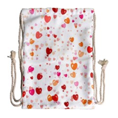 Heart 2014 0603 Drawstring Bag (Large)