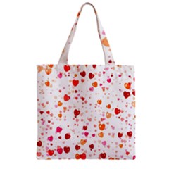 Heart 2014 0603 Zipper Grocery Tote Bags by JAMFoto