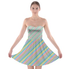 Stripes 2015 0401 Strapless Bra Top Dress by JAMFoto