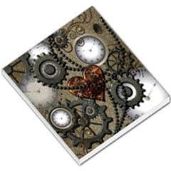 Steampunk With Heart Small Memo Pads