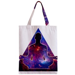Deep Meditation Zipper Classic Tote Bags by Lab80