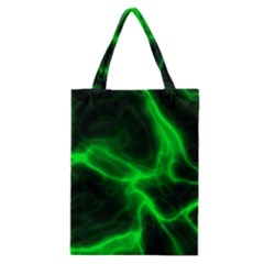 Cosmic Energy Green Classic Tote Bags