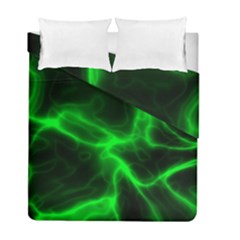 Cosmic Energy Green Duvet Cover (Twin Size)