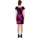 Cosmic Energy Pink Short Sleeve Skater Dresses View2