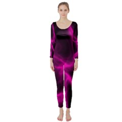 Cosmic Energy Pink Long Sleeve Catsuit by ImpressiveMoments