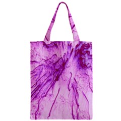 Special Fireworks, Pink Zipper Classic Tote Bags by ImpressiveMoments