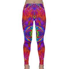 Butterfly Abstract Yoga Leggings  by icarusismartdesigns