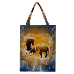 Wonderful Horses Classic Tote Bags by FantasyWorld7