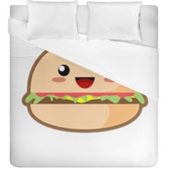 Kawaii Burger Duvet Cover (king Size)