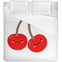 Kawaii Cherry Duvet Cover Single Side (kingsize)