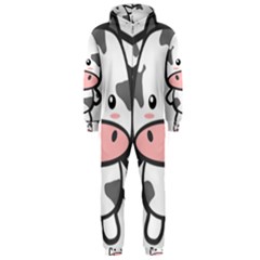 Kawaii Cow Hooded Jumpsuit (men)  by KawaiiKawaii