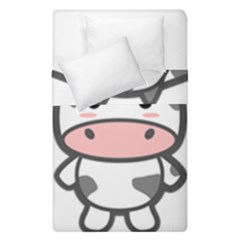 Kawaii Cow Duvet Cover (single Size)