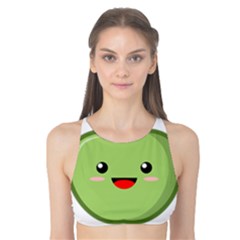 Kawaii Green Apple Tank Bikini Top by KawaiiKawaii