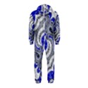 Bright Blue Abstract  Hooded Jumpsuit (Kids) View2