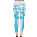 Party Deer With Bunting Women s Leggings View2