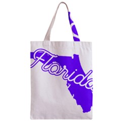 Florida Home State Pride Zipper Classic Tote Bags by CraftyLittleNodes