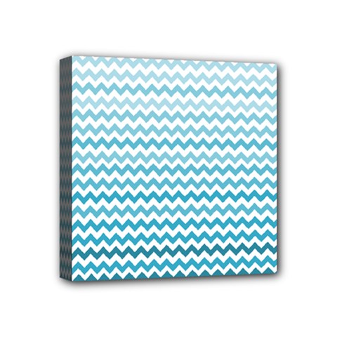 Perfectchevron Mini Canvas 4  X 4  by CraftyLittleNodes