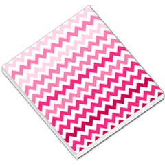 Pink Gradient Chevron Large Small Memo Pads by CraftyLittleNodes