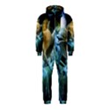 Funny Dolphin In The Universe Hooded Jumpsuit (Kids) View1