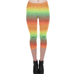 Gradient Chaos Capri Leggings by LalyLauraFLM