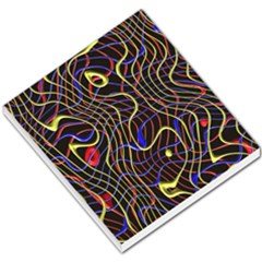 Ribbon Chaos 2 Black  Small Memo Pads