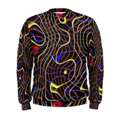 Ribbon Chaos 2 Black  Men s Sweatshirts