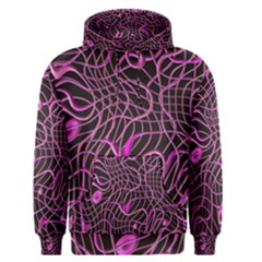 Ribbon Chaos 2 Pink Men s Pullover Hoodies by ImpressiveMoments