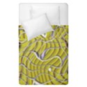 Ribbon Chaos 2 Yellow Duvet Cover (Single Size) View1