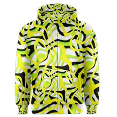 Ribbon Chaos Yellow Men s Zipper Hoodies by ImpressiveMoments