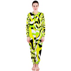 Ribbon Chaos Yellow Onepiece Jumpsuit (ladies)  by ImpressiveMoments