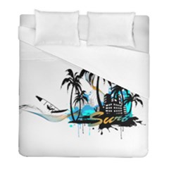 Surfing Duvet Cover Single Side (twin Size)