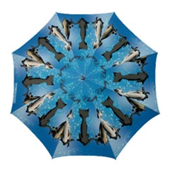 Merry Chrsitmas Golf Umbrellas