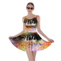 Colorful Tree Landscape Skater Dresses View1