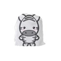 Kawaii Zebra Drawstring Pouches (Medium)  View2