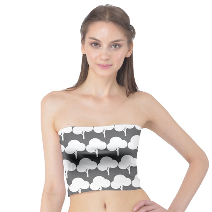 Tree Illustration Gifts Women s Tube Tops