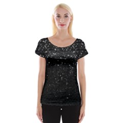 Crystal Bling Strass G283 Women s Cap Sleeve Top by MedusArt