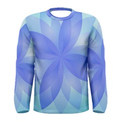 Abstract Lotus Flower 1 Men s Long Sleeve T-shirts by MedusArt