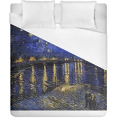 Vincent Van Gogh Starry Night Over The Rhone Duvet Cover Single Side (double Size)